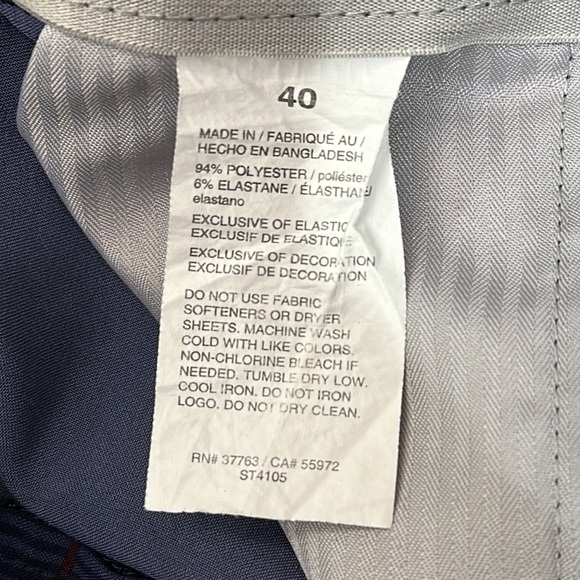 Men’s Callaway Plaid Polyester and Spandex Golf Shorts Size 40 - Picture 8 of 8